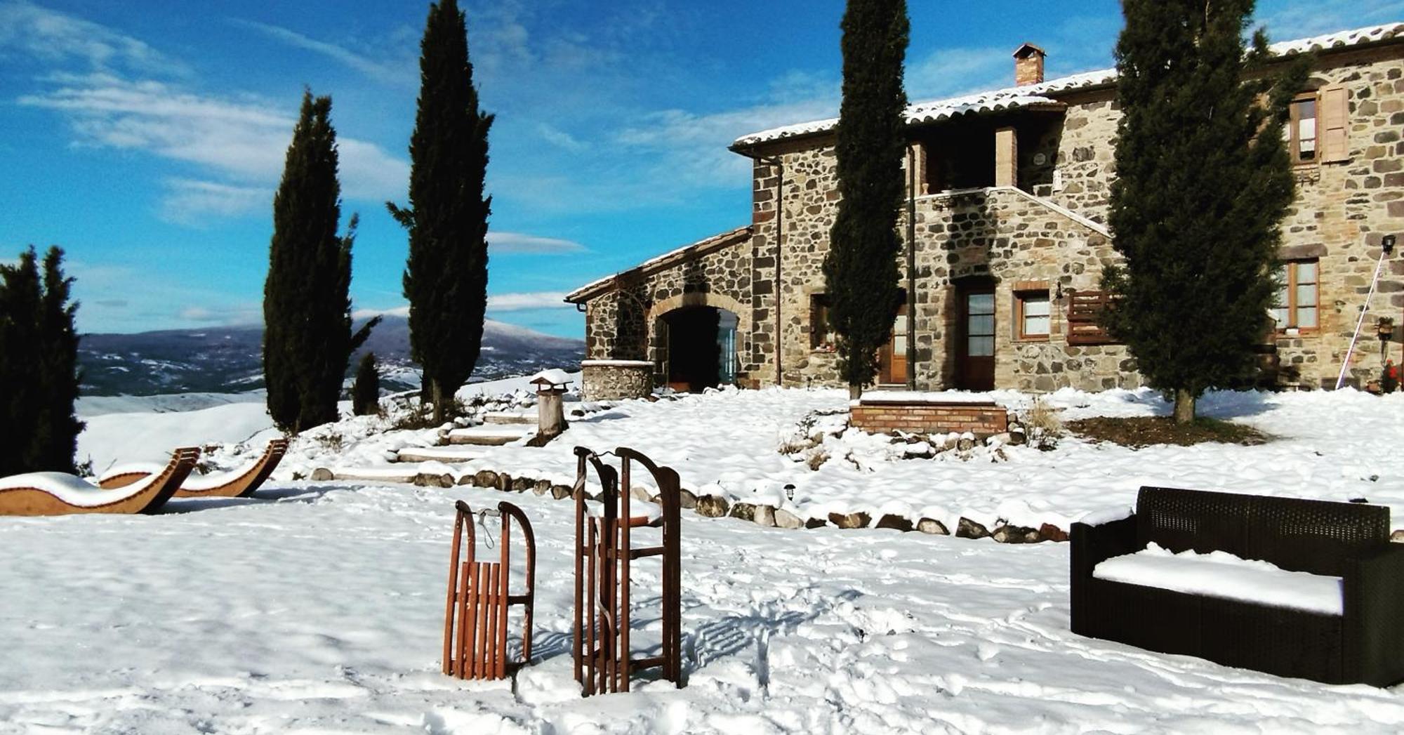 Casa Al Maestro B&B Radicofani Exterior foto